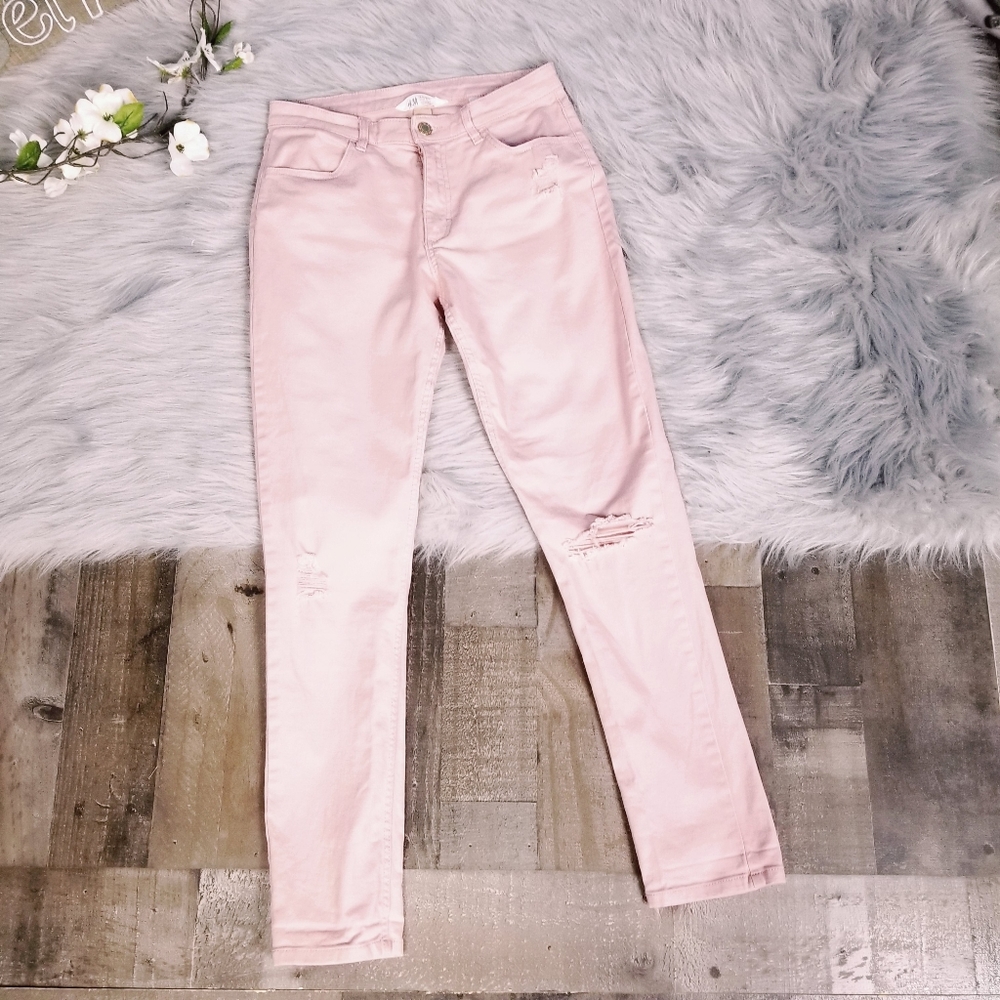 H&M high-waist jeans
